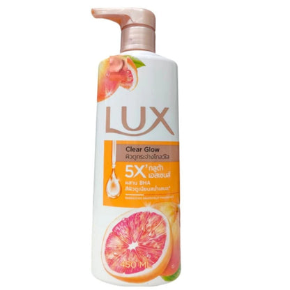 Lux Clear Glow 5x Gluta Essence Bright Body Wash 450ml