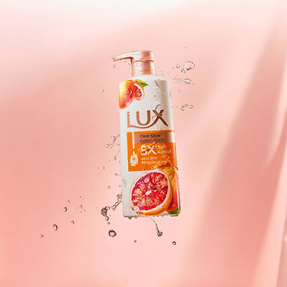 Lux Clear Glow 5x Gluta Essence Bright Body Wash 450ml
