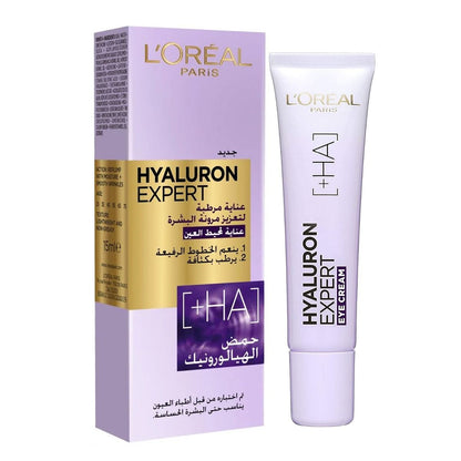 LOREAL PARIS Hyaluron Expert Replumping Moisturizing Eye Cream - 15 ml