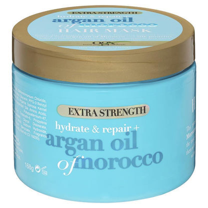 OGX Argan Oil Of Morocco Extra Strength Creamy Hair Butter Leave In or Rinse Out - 187g - Made in USA