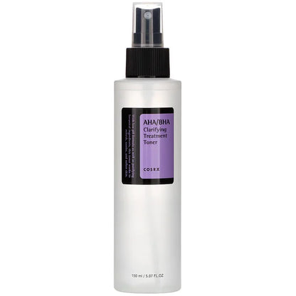 COSRX AHA/BHA Clarifying Treatment Toner |An exfoliating fluid that controls excess oil and prevents blackheads -150 ml