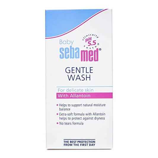 SEBAMED Baby Gentle Wash | NoTears, Extra Soft Formula - 200 ml