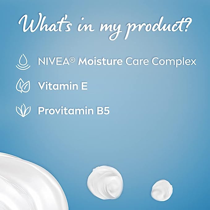 NIVEA Moisturizing Night Cream 24H Moisture + Regeneration with Vitamin E - 50ml