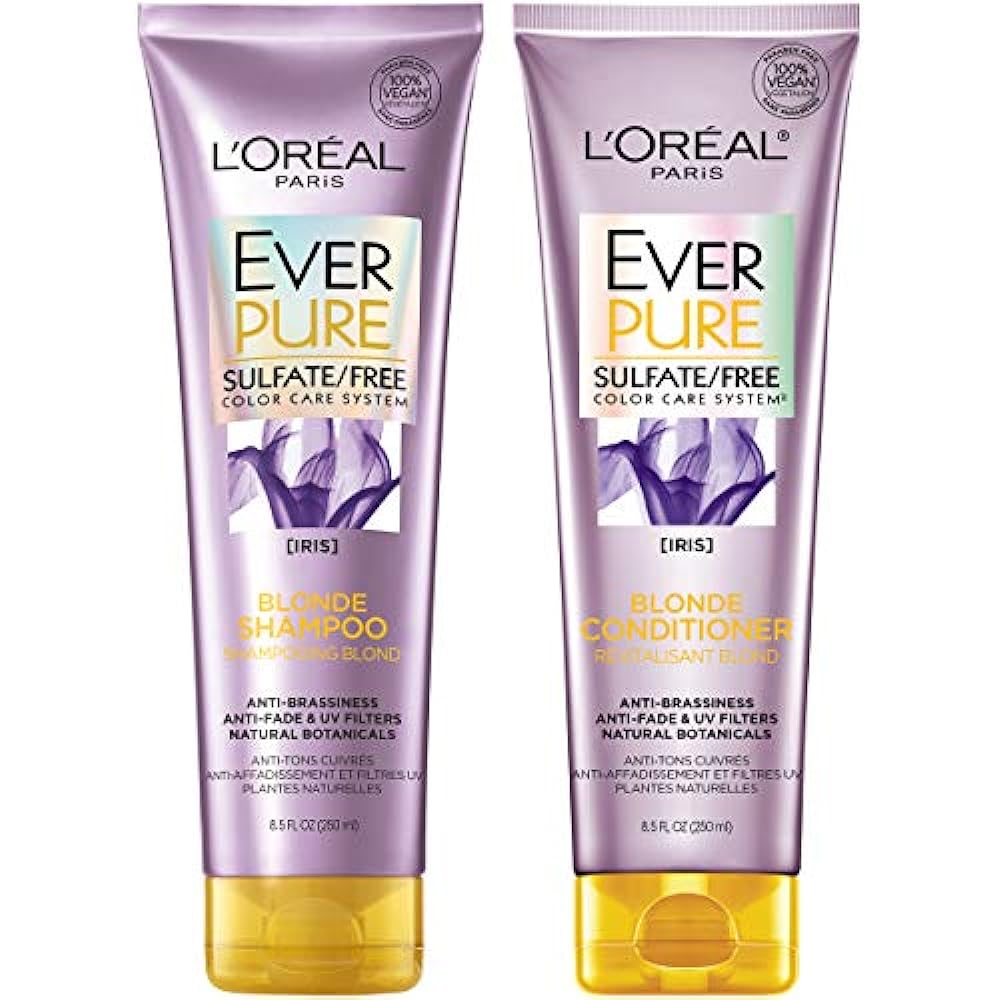 LOREAL Paris Ever Pure Sulfate Free Blonde Shampoo - 250 ml