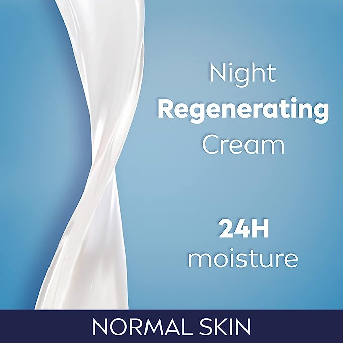 NIVEA Moisturizing Night Cream 24H Moisture + Regeneration with Vitamin E - 50ml