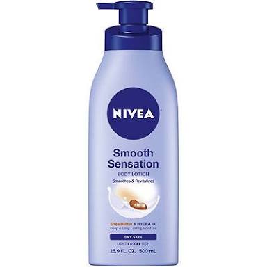 NIVEA Shea Smooth 48hrs Body Lotion with Deep Moisture Serum - 250 ml