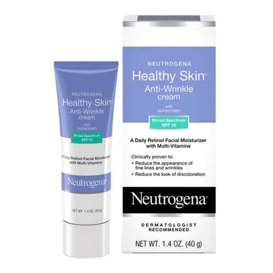 NEUTROGENA Healthy Skin Anti-Wrinkle Cream with sunscreen SPF 15 - 40 g