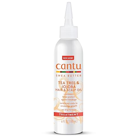 Cantu Tea Tree & Jojoba Hair & Scalp Oil with Shea Butter - 180ml