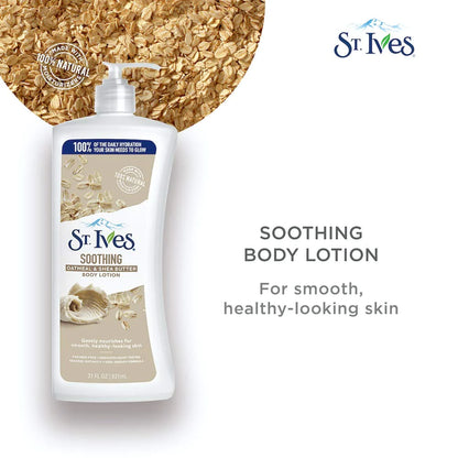 ST.IVES Soothing Body Lotion (Oatmeal & Shea Butter) - 621 ml