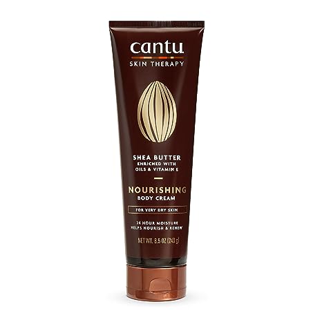 CANTU Skin Therapy Nourishing Shea Butter Body Cream Enriched with Oils & Vitamin E - 240g