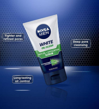 NIVEA MEN Oil Clear Pore Minimizing Scrub - 100ml