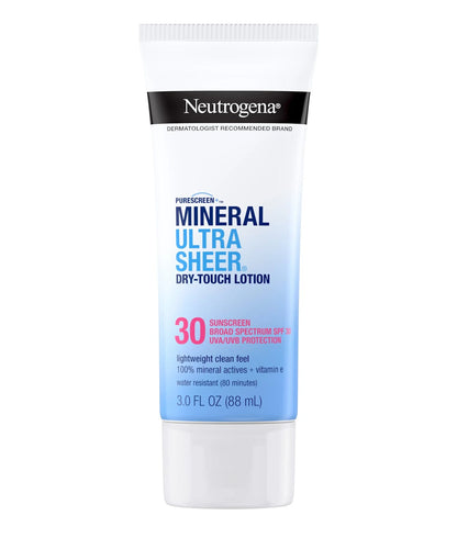 NEUTROGENA Mineral Ultra Sheer Dry-Touch SPF 30 Sunscreen Lotion - 88ml