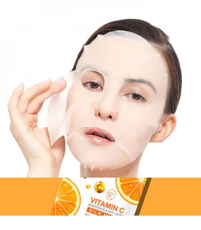 Dr. RASHEL Vitamin C Silk Mask 5pcs Pack