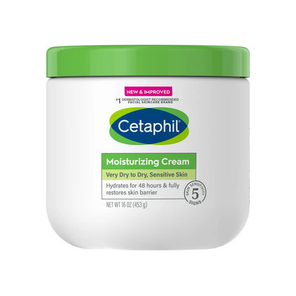 CETAPHIL Moisturizing Cream Ultimate with Prebiotic Aloe, Very Dry to Dry Skin, Sensitive Skin -453 g