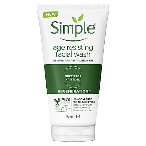 SIMPLE Regeneration Age Resisting Facial Wash - 150ml