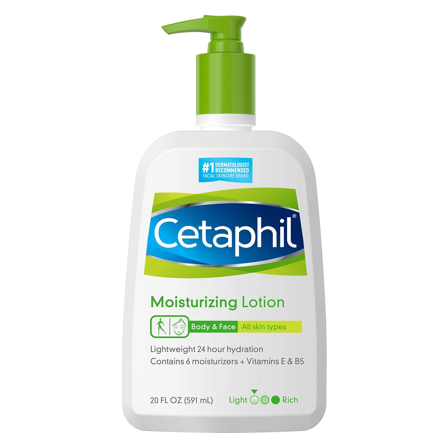 CETAPHIL Moisturizing Lotion For Dry to Normal, Sensitive Skin | 48-hour Hydration. - 591 ml