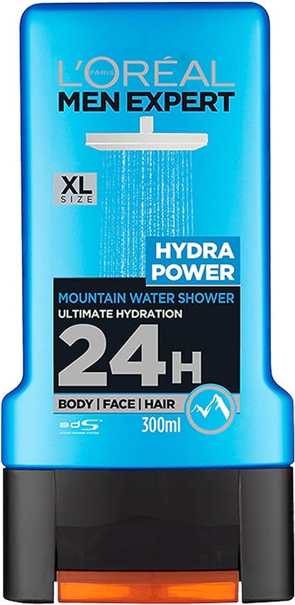 LOreal Men Expert Hydra Power Shower Gel, 300ml