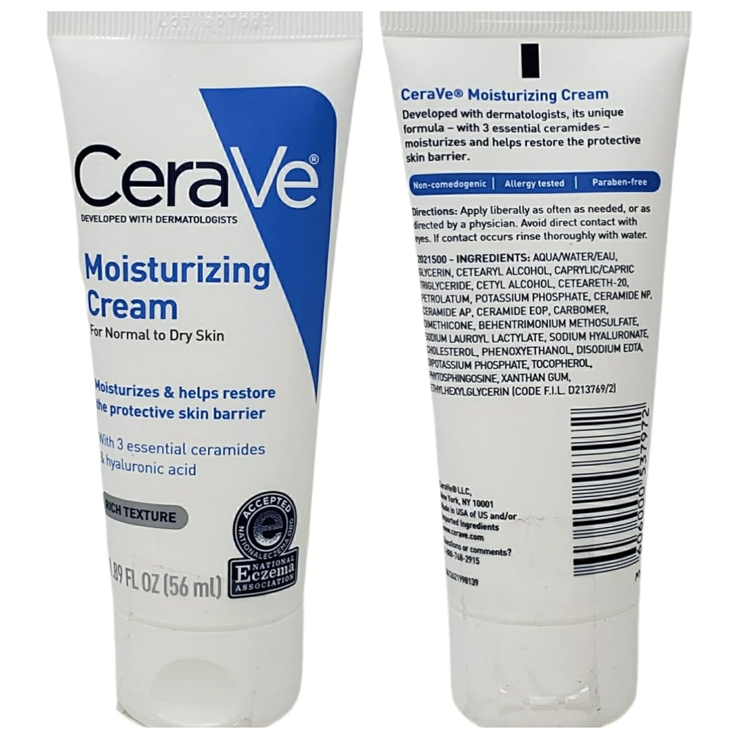 CERAVE Moisturizing Cream For Normal to Dry Skin - 236 ml