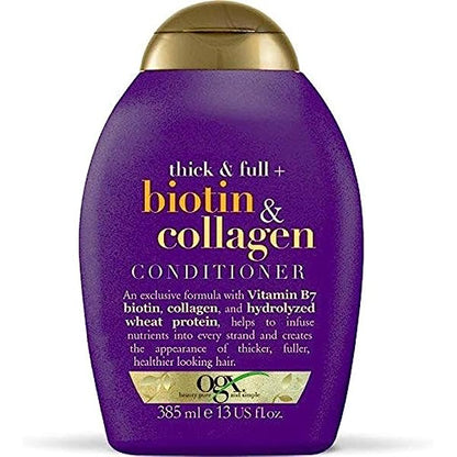 OGX Thick & Full + Biotin & Collagen Shampoo & Conditioner 385ml