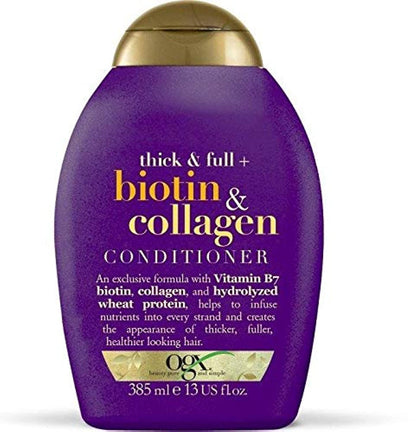 OGX Thick & Full + Biotin & Collagen Conditioner 385ml