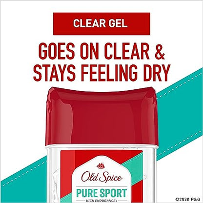 OLD SPICE Pure Sport Anti-White Marks 48 Hours Protection Antiperspirant & Deodorant Gel - 70ml