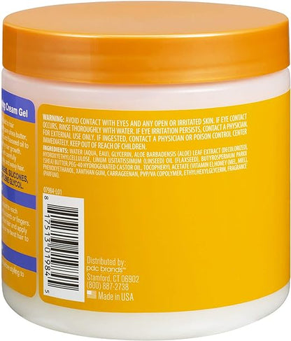 Cantu Flaxseed Smoothing Cream Gel Flexible Hold - 453 g