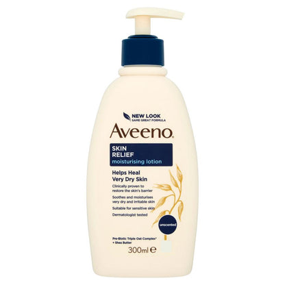 AVEENO Unscented Skin Relief Moisturizing Lotion 300ml