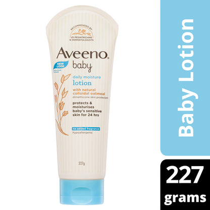 AVEENO Baby Fragrance Free Daily Lotion | Natural Oat Fragrance Free- 227 ml