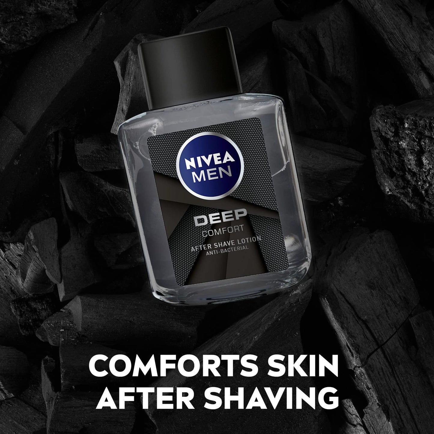 NIVEA MEN Deep Comfort Anti-Bacterial After Shave Lotion - 100ml