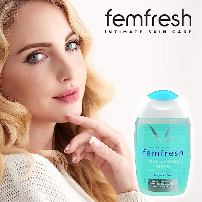 FEMFRESH Intimate Skincare Fragrance Free Pure & Fresh Feminine Wash - 150ml