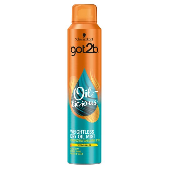 SCHWARZKOPF GOT2B Oil-licious Weightless Dry Oil Mist Spray - 200 ml