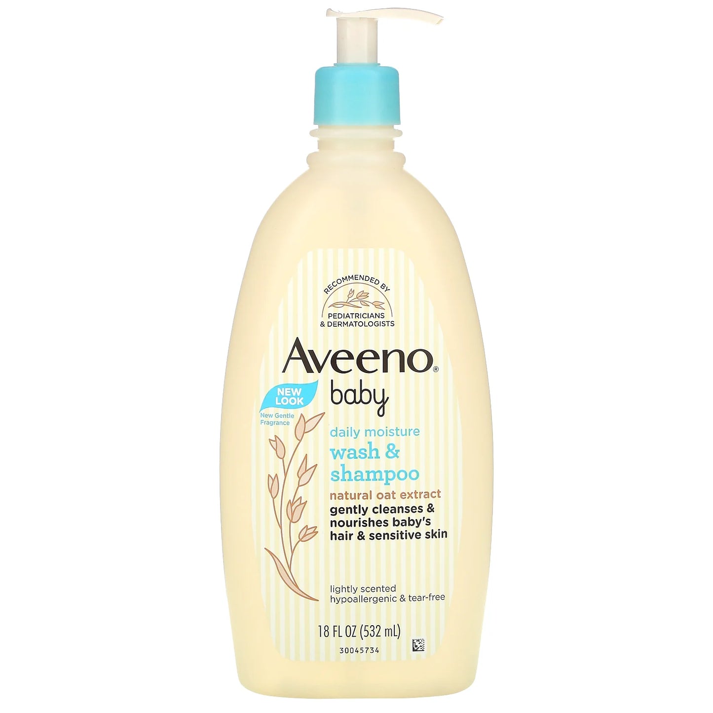 AVEENO BABY Daily Wash and Shampoo - 532 ml