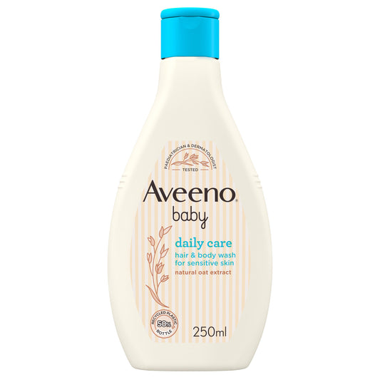 AVEENO Baby Daily Care Hair & Body Wash for Sensitive Skin - 250ml