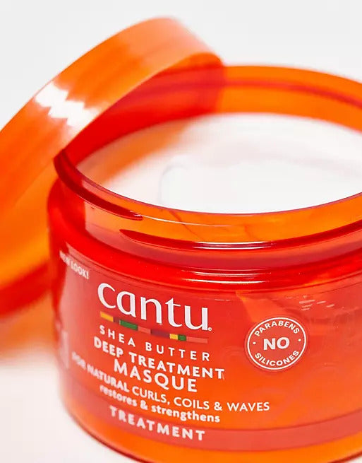 CANTU Shea Butter Deep Treatment Masque for Natural Curls, Coils & Waves - 340g