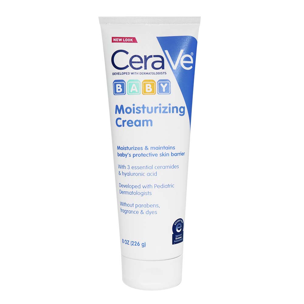 CERAVE BABY Moisturizing Cream |Gentle, Fragnance Free, Paraben Free - 226 g