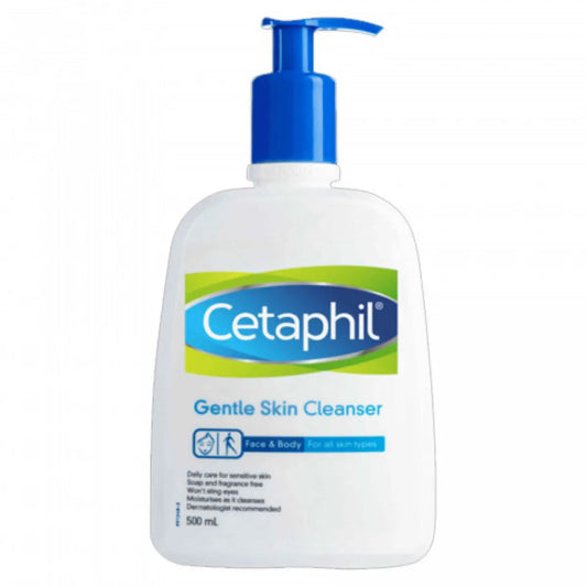 CETAPHIL Gentle Skin Cleanser for Face & Body - All Skin Types - 500ml