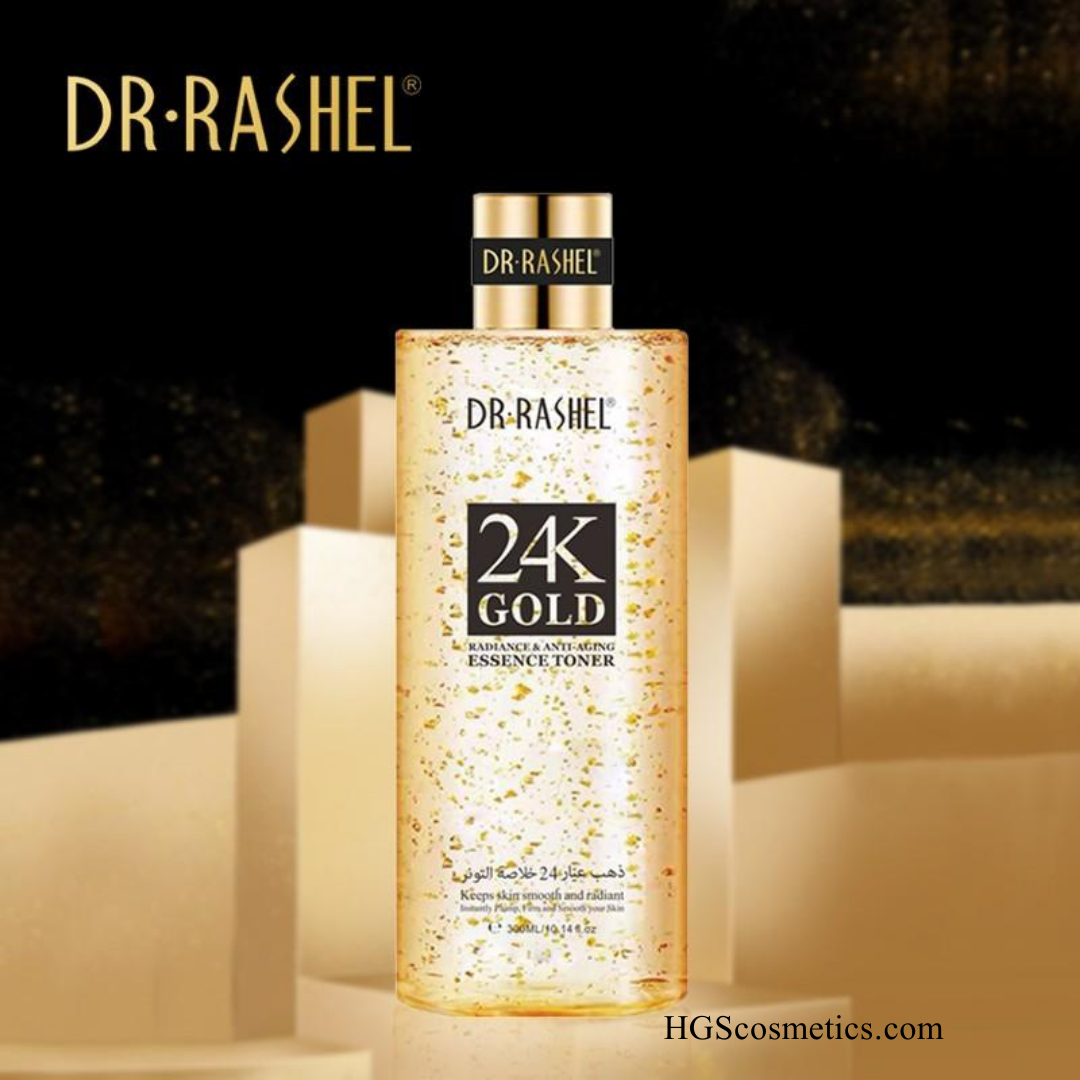 DR. RASHEL 24K Gold Radiance & Anti-Aging Essence Toner - 300 ml