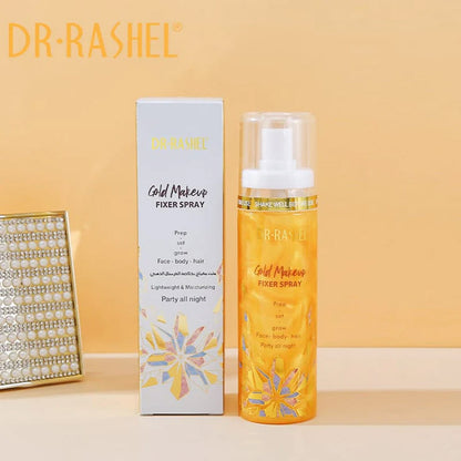 Dr.RASHEL Lightweight & Moisturizing Gold Makeup Fixer Spray – 100 ml