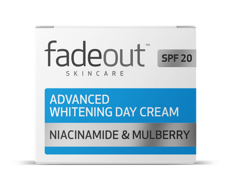 FADEOUT Skincare Advanced Whitening Day Cream with Niacinamide & Mulberry SPF 20 - 50ml