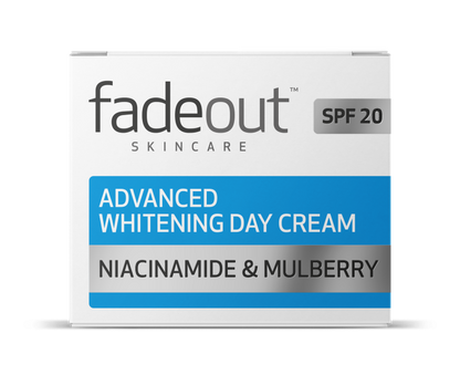 FADEOUT Skincare Advanced Whitening Day Cream with Niacinamide & Mulberry SPF 20 - 50ml