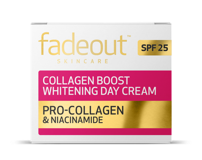 FADEOUT Skincare Collagen Boost Pro-Collagen & Niacinamide Whitening Day Cream SPF25 50 ML