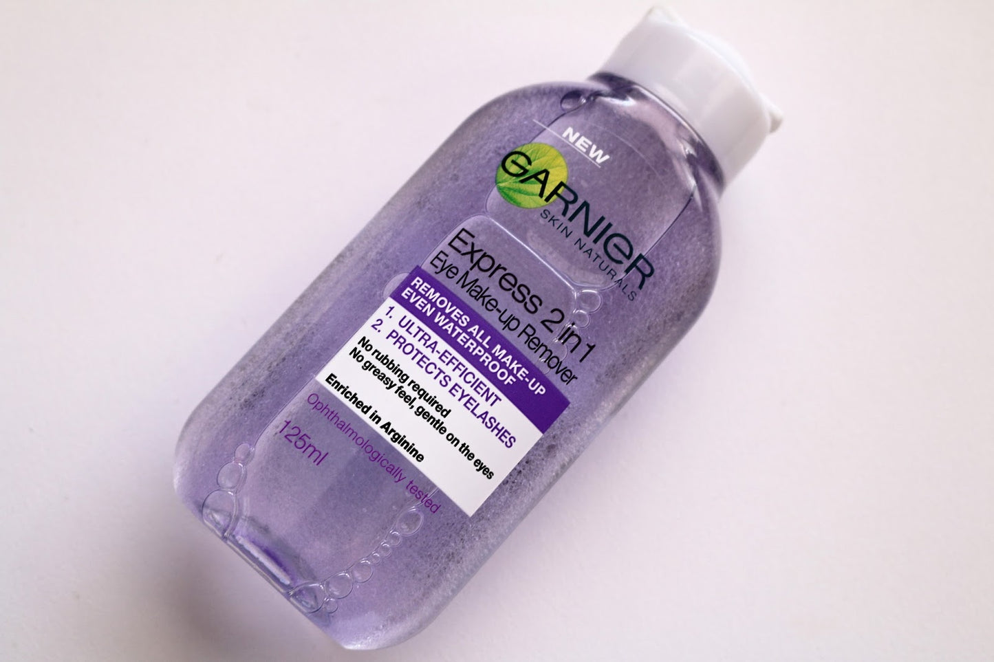 GARNIER Skin Naturals 2in1 Eye Make Up Remover - 125 ml