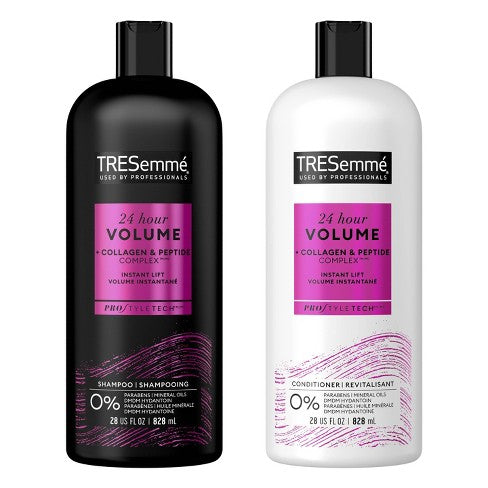 TRESEMME 24 Hour Volume Shampoo & Conditioner Bundle Pack for Fine Hair - 828ml