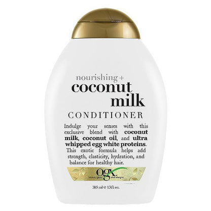 OGX Nourishing + Coconut Milk Shampoo & Conditioner 385ml