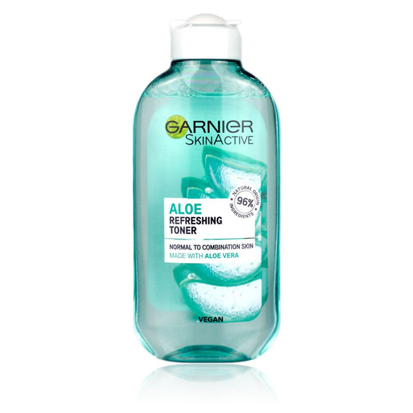 GARNIER Skinactive Aloe Refreshing Toner for Normal to Combination Skin made with Aloe Vera - 200ml