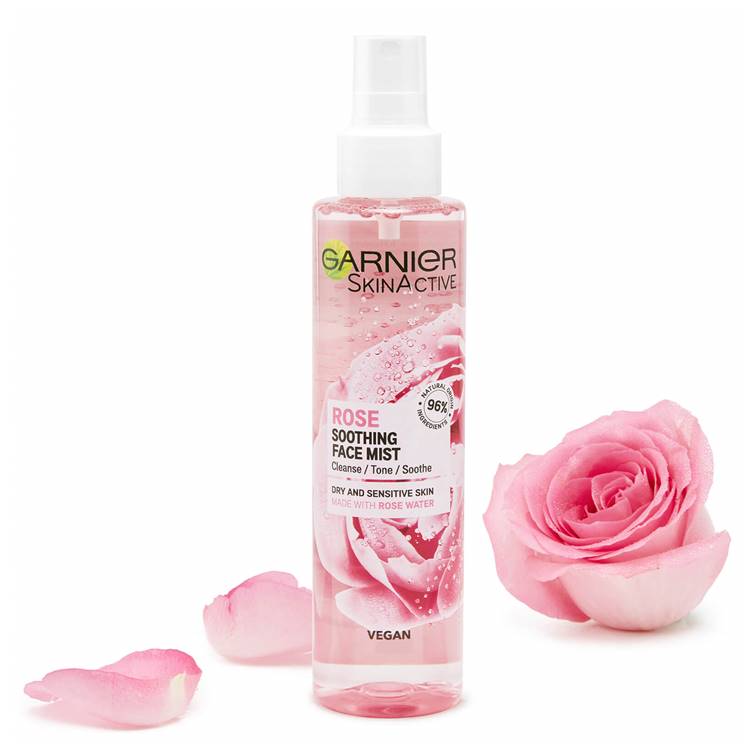 GARNIER Skin Naturals Botanical Rose Mist - 150 ml - Made in USA