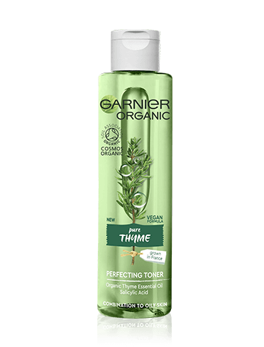 GARNIER Organic Thyme Purifying Perfecting Toner for Combination to Oily Skin - 150ml