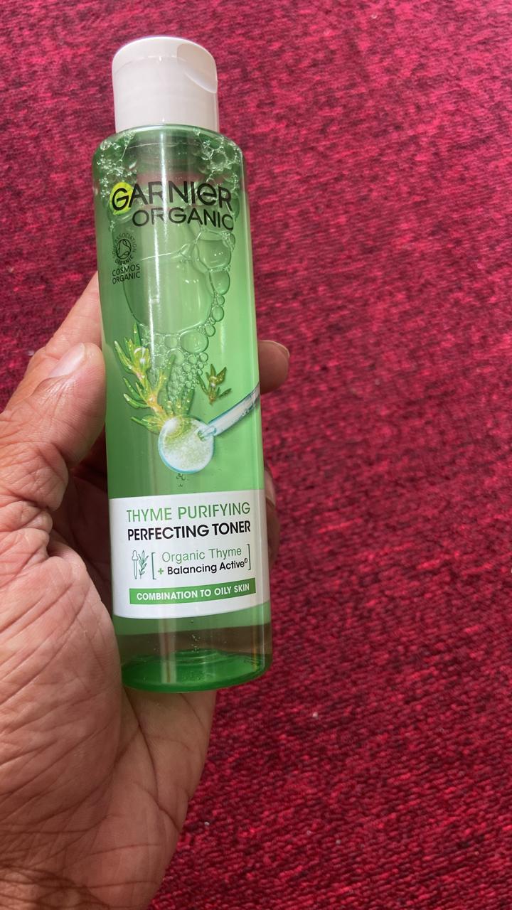 GARNIER Organic Thyme Purifying Perfecting Toner for Combination to Oily Skin - 150ml