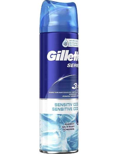 GILLETTE Series Sensitive Cool Shaving Gel 200ml