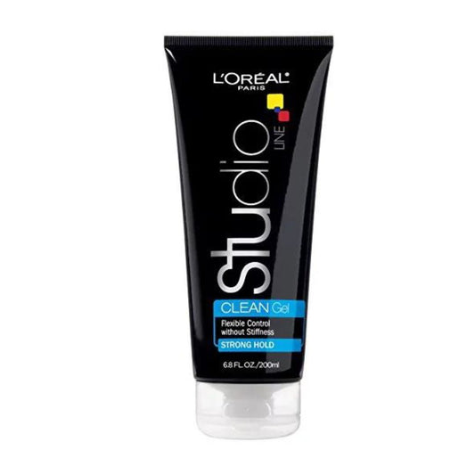 L'OREAL PARIS Studio Line Clean Gel, Strong Hold (6.8 Ounce) - 200 ml